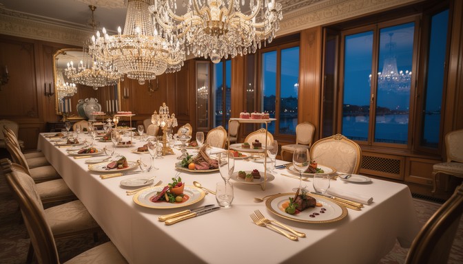 Free Opulent Dining Experience Image - Luxury, Dining, Mansion ...