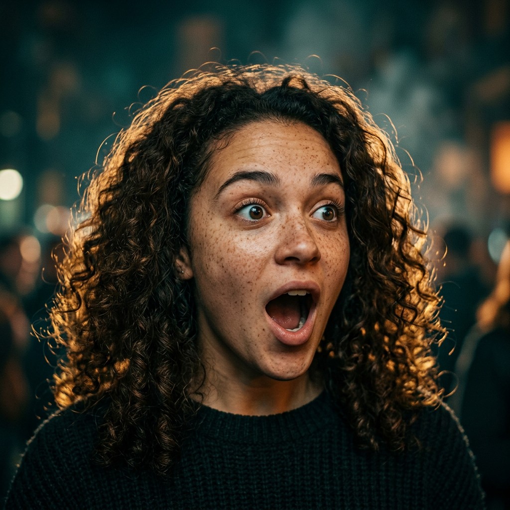 Free Genuine Surprise Moment Image - Woman, Surprise, Portrait ...