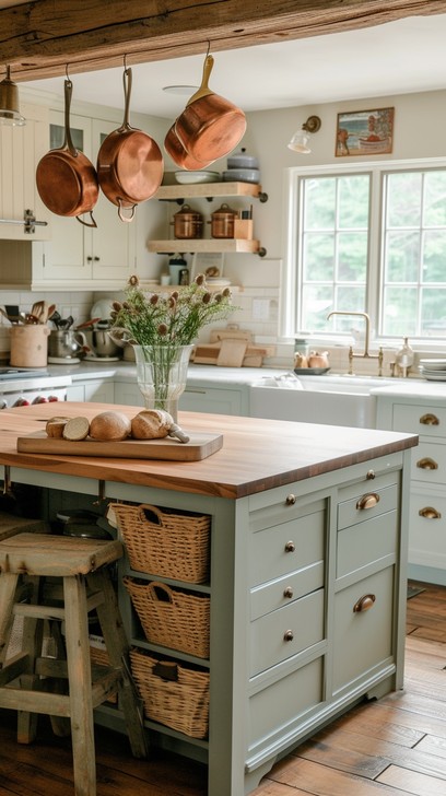 Rustic Copoper Free Rustic Kitchen Interior Image - Kitchen, Rustic, Copper | Download ...