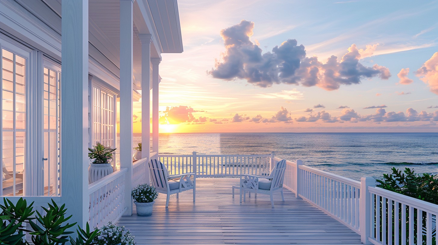 Free Sunset Beach House Image - Sunset, Beach, House | Download at ...