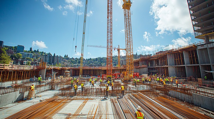 Free Construction Site Activity Image - Construction, Workers, Building ...