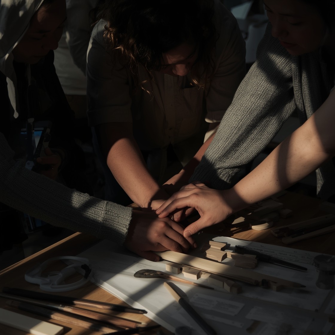 Free Hands creating together Image - Collaboration, Hands, Craft ...