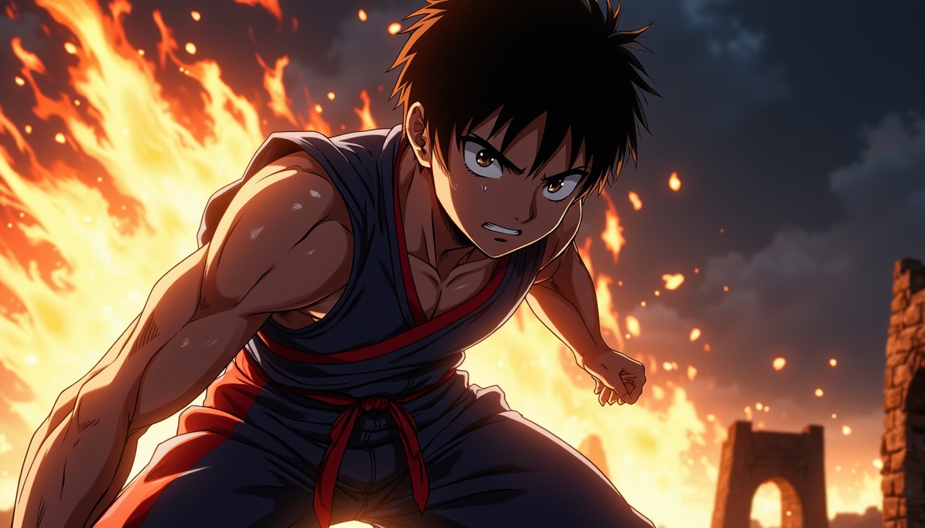 Fierce Animation Free Fierce Training Moment Photo - Anime, Determined, Fierce ...