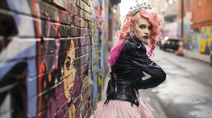 Free Punk Princess Pose Image - Urban, Fashion, Woman | Download at ...