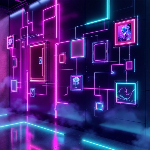 Free Neon Gallery Dreams Image - Cyberpunk, Neon, Holographic ...