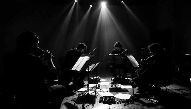 Concert Shadows Free Musicians in Shadow Image - Orchestra, Symphony, Musicians ...