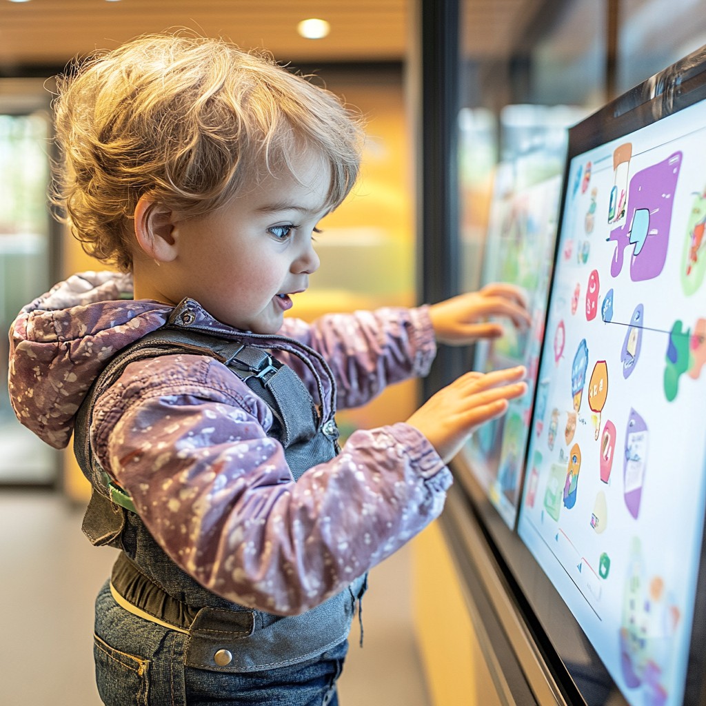 Free Child using touchscreen Image - Child, Touchscreen, Technology ...