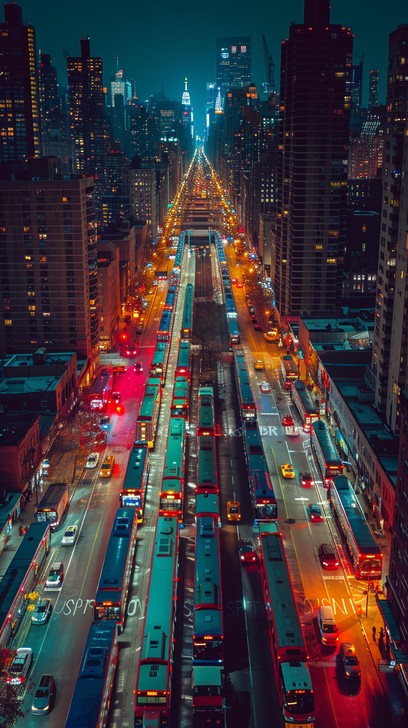 Free Bustling City Night Image - City, Night, Lights | Download at ...