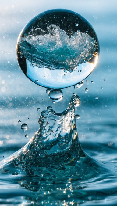 Free Frozen Ocean Drop Image - Water, Droplet, Macro | Download at ...