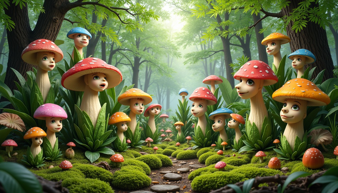 Free Enchanted Forest Fungi Image - Mushrooms, Forest, Fantasy ...