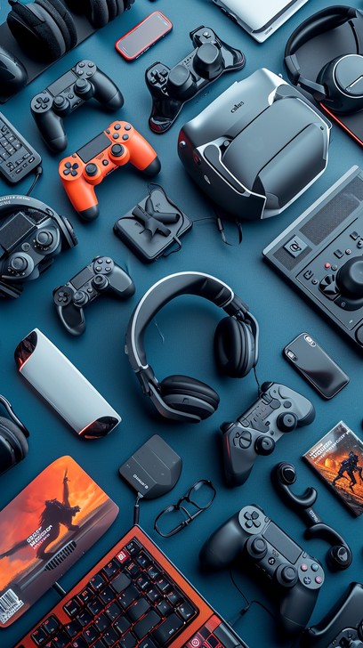 Free Tech Gamer Setup Image - Technology, Gaming, Headphones | Download ...