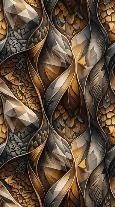 Free Feathered Geometric Elegance Image - Feather, Pattern, Geometric ...