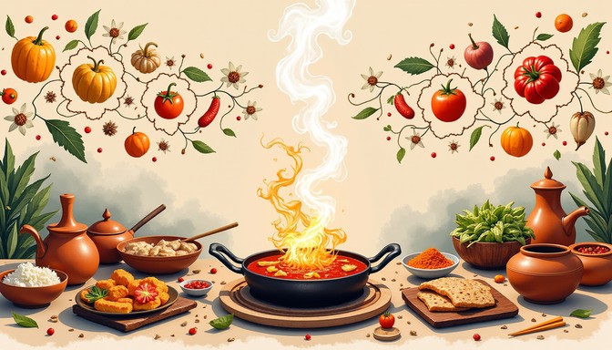 Cooking Patterns Free Global Culinary Heritage Image - Cooking, Tradition, Heritage ...