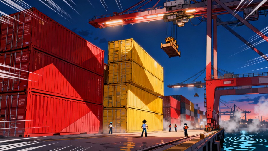 Free Industrial Anime Port Image - Anime, Manga, Port | Download at ...
