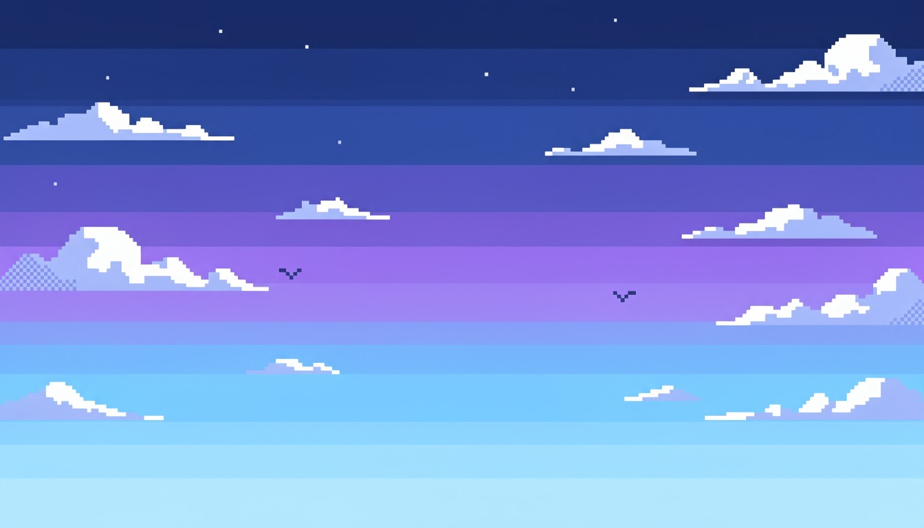 Free Endless Pixel Horizon Image - Pixel, Horizon, Sky | Download at ...