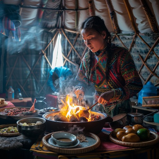 Trational Cooking Free Traditional Cooking Scene Image - Cooking, Tradition, Fire ...