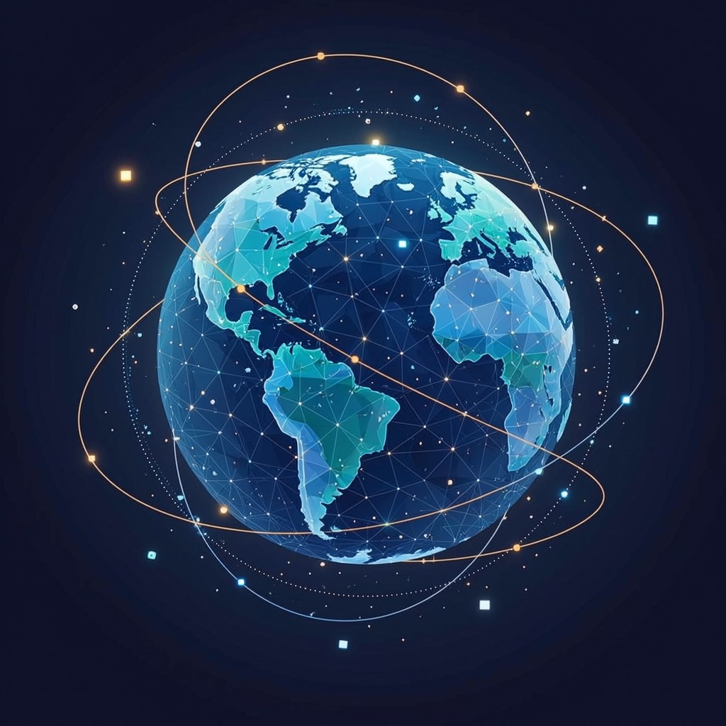 Free Connected Digital World Image - Technology, Digital, Global ...