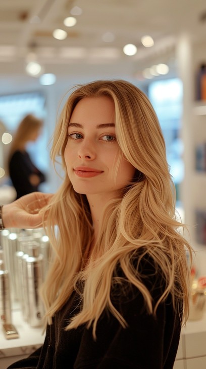 Free Elegant indoor portrait Image - Woman, Blonde, Portrait | Download ...