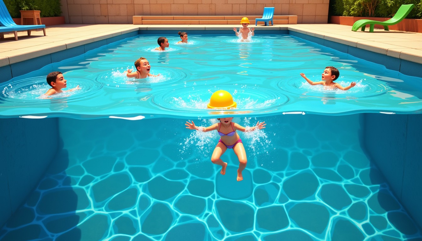 Free Summer pool fun Image - Swimming, Pool, Summer | Download at StockCake