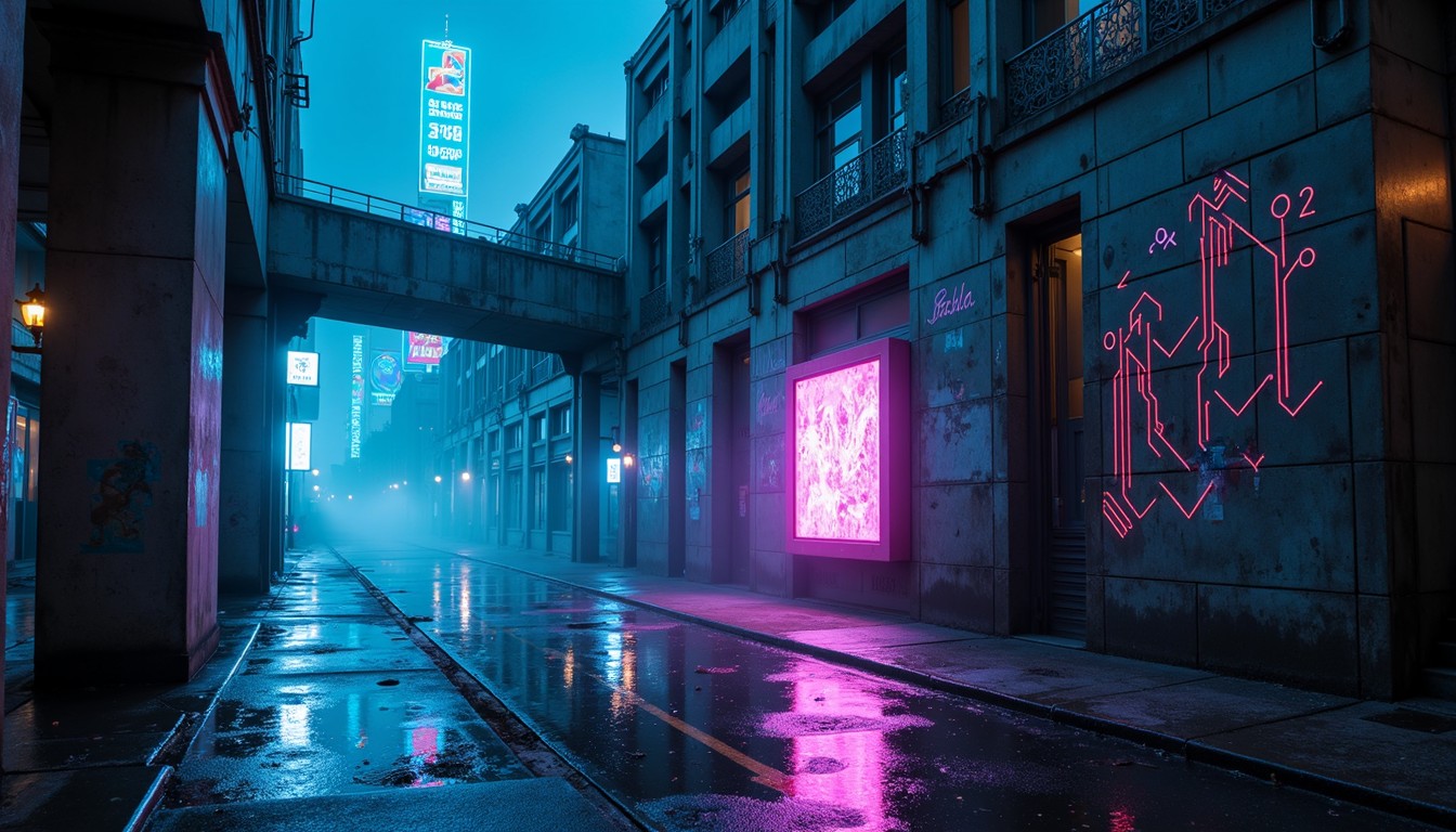Free Neon Alley Reflections Image - Cyberpunk, Neon, Alleyway ...