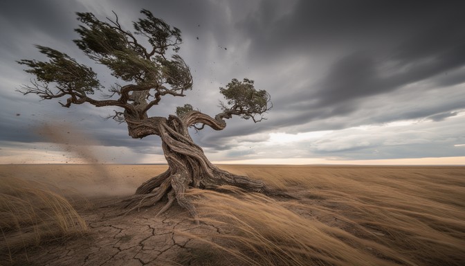 Contorted Storm Free Nature's Silent Battle Image - Tree, Wind, Storm | Download at ...
