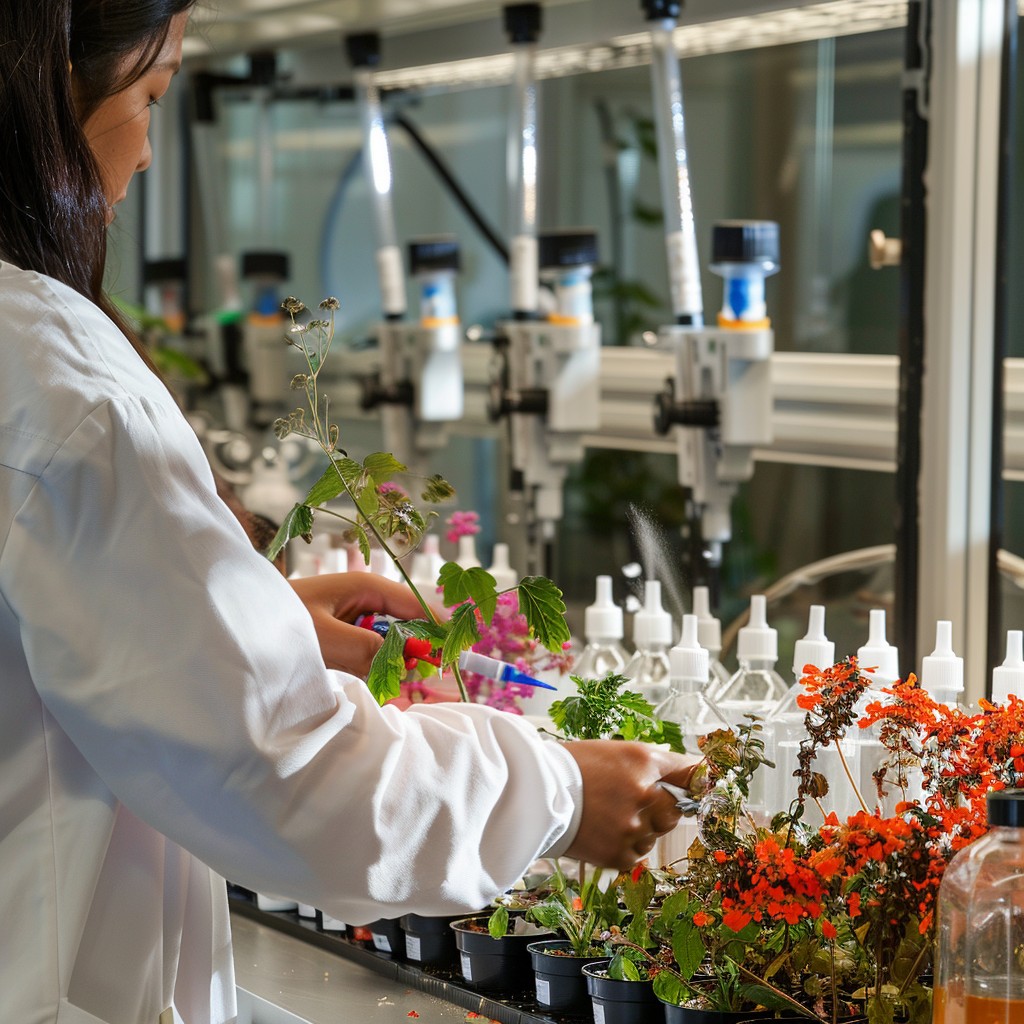 Free Lab Botanical Research Image - Scientist, Laboratory, Plants ...