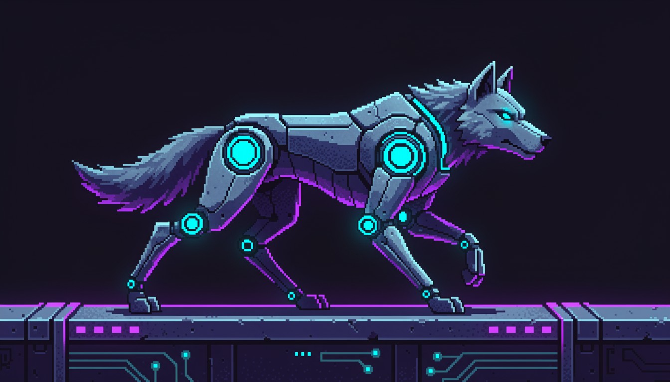 Wolf Like Machine Free Mechanical Wolf Stride Image - Wolf, Mechanical, Robotic ...