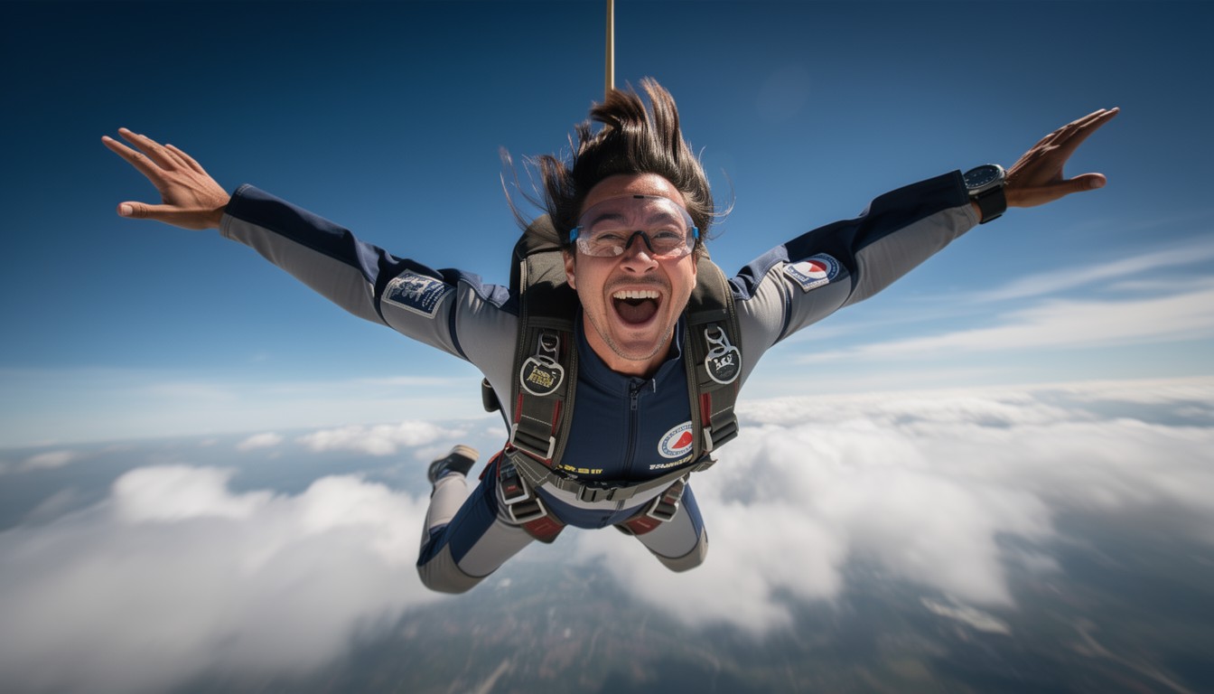 Free Fearless Free Fall Image - Skydiving, Freedom, Adventure ...