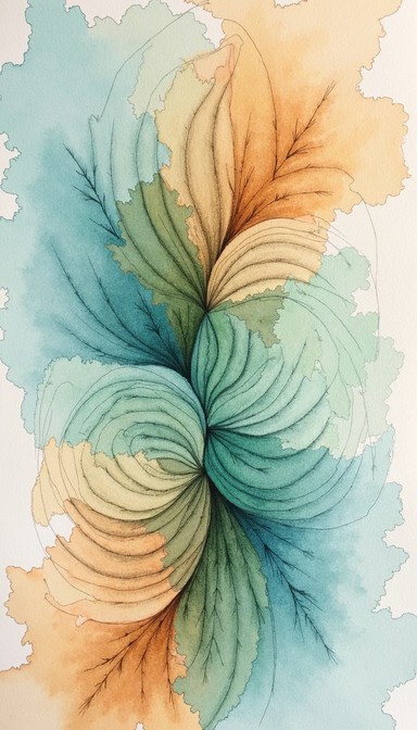 Free Flowing Feather Abstract Image | Download at StockCake