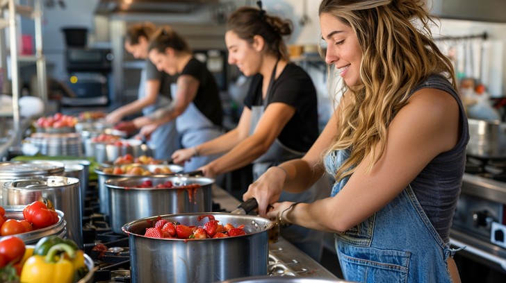 Free Community Kitchen Prep Image - Volunteers, Kitchen, Cooking ...
