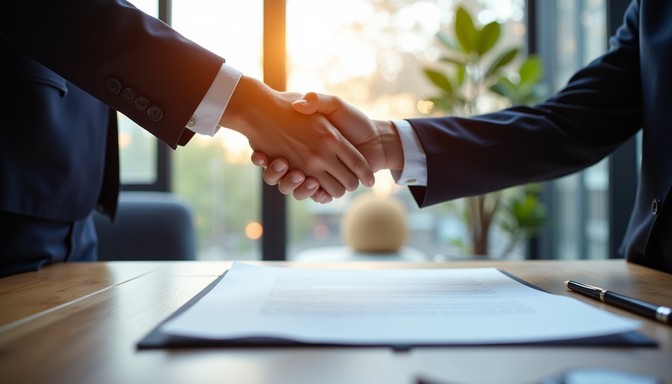 Download Business Deal Sealed Image - Handshake, Contract, Agreement ...