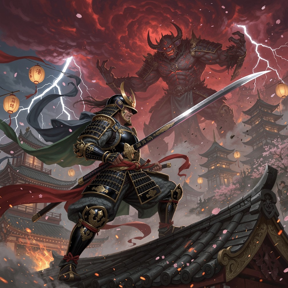 Free Samurai Battles Demon Image - Samurai, Warrior, Demon | Download ...
