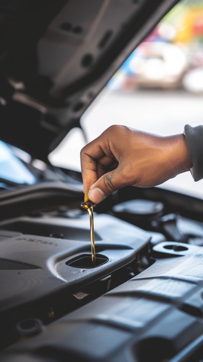 Check Engine Oil Safety Free Checking Engine Oil Image - Automobile, Maintenance, Engine ...