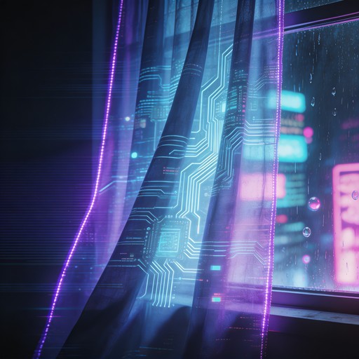 Free Neon Cyberpunk Curtain Image - Cyberpunk, Neon, Holographic ...