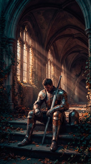 Free Knight's Quiet Reflection Image - Knight, Medieval, Warrior ...