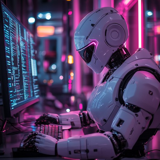 Free Robot at Computer Image - Robot, Technology, Computer | Download ...