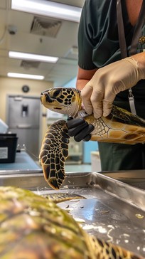 Free Turtle Medical Care Image - Turtle, Veterinarian, Examination ...