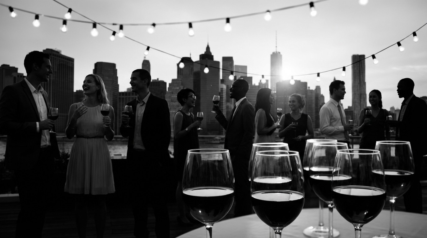 Free Urban Evening Elegance Image - Rooftop, Party, Wine | Download at ...