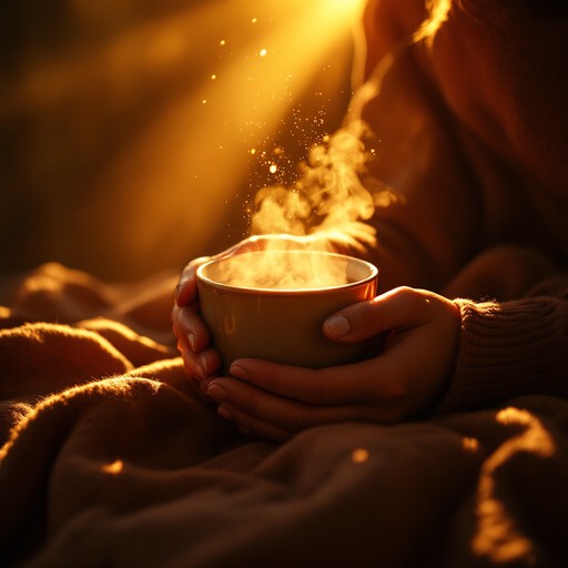 Free Cozy amber embrace Image - Cozy, Warm, Golden | Download at StockCake