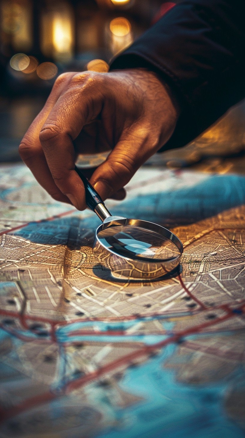 Exploring Using A Map Free Exploring City Map Photo - Map, Magnifying, Exploration | Download ...