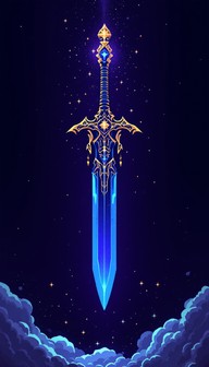 Free Mystical Floating Sword Image - Sword, Pixel, Magical | Download ...