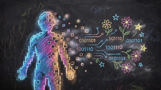 Free Glowing Digital Decay Image - Chalk, Crayon, Illustration ...
