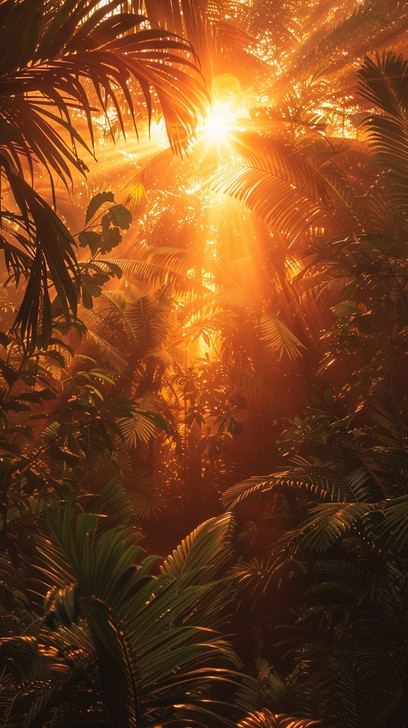 Sun Rays Tropical Free Tropical Sunrise View Image - Sunrise, Tropical, Forest | Download ...