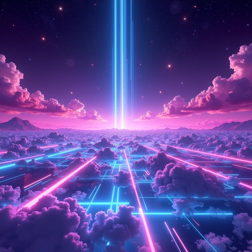 Free Neon Digital Dreamscape Image - Cyberpunk, Neon, Holographic ...