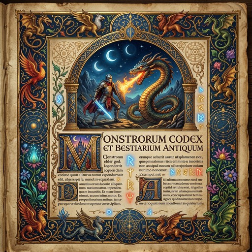 Free Mythical Bestiary Manuscript Image - Manuscript, Bestiary, Dragon ...