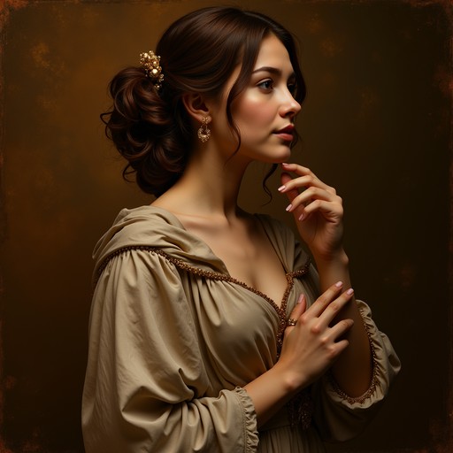 Free Renaissance Golden Portrait Image - Portrait, Renaissance ...