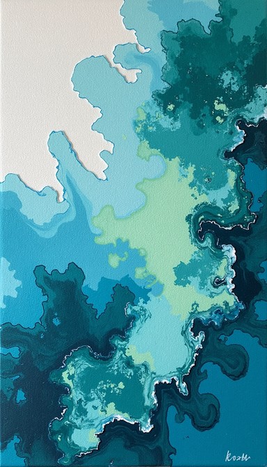 Free Abstract Ocean Art Image - Abstract, Ocean, Art | Download at ...