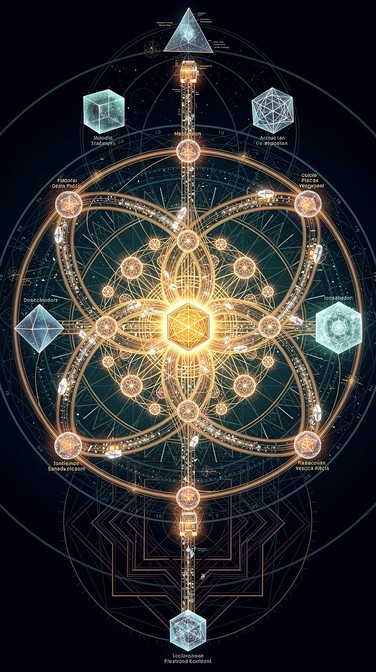 Interconnected Geometry Free Sacred Geometry Network Image - Sacred, Geometry, Geometric ...