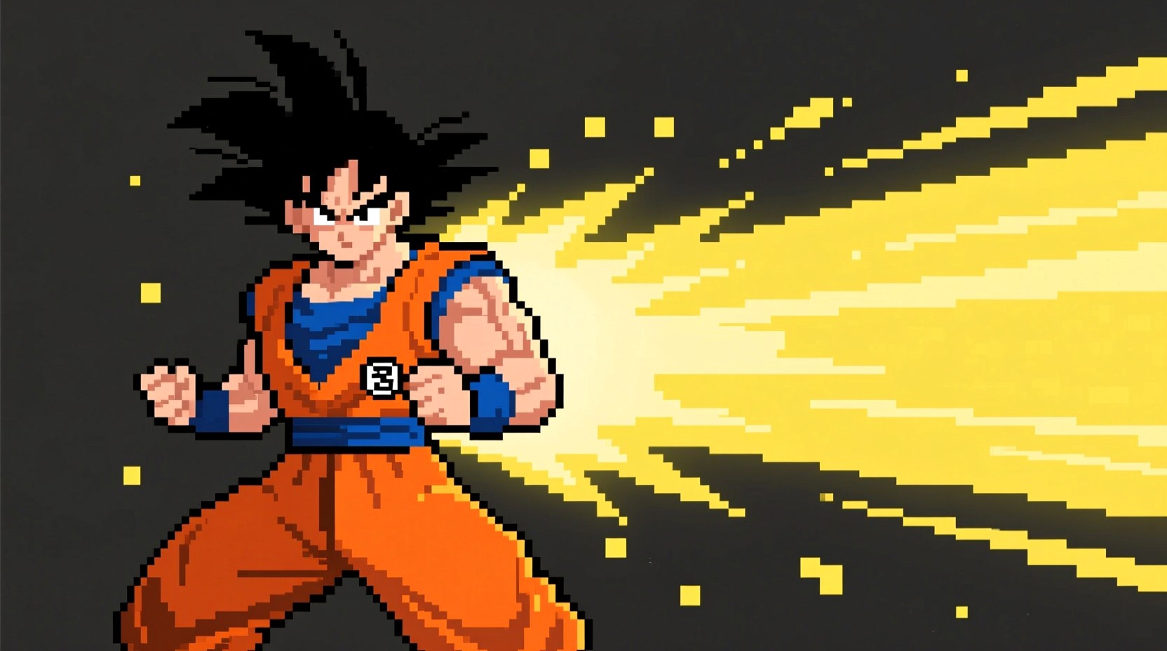 Free Pixel Power Unleashed Image - Pixel, Warrior, Orange | Download at ...