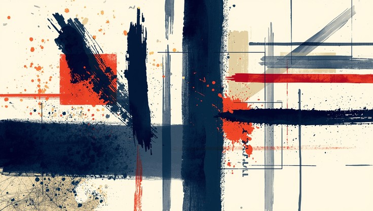 Free Warm Brushstroke Symphony Image - Abstract, Sepia, Brushstrokes ...